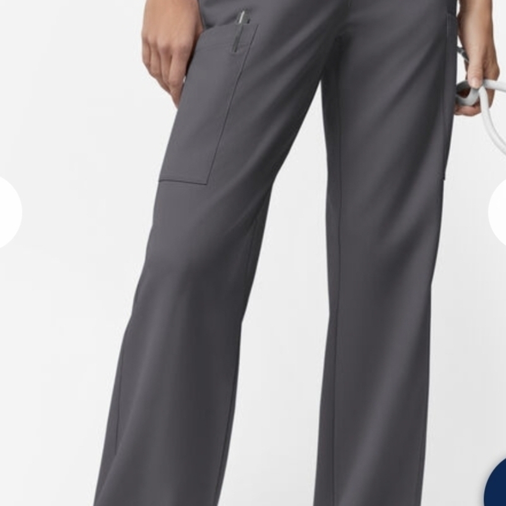 Gray Women's Scrub Set